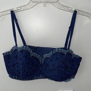 Blue lace Victoria Secret Bra